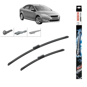 Set stergatoare auto FORD MONDEO IV Saloon (BA7) din 2007-2015, Bosch Aerotwin Multi, din cauciuc siliconat rezistent