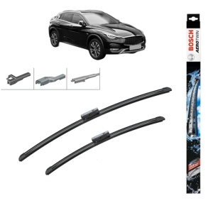 Set stergatoare auto INFINITI QX30 din 2016, Bosch Aerotwin Multi, din cauciuc siliconat rezistent