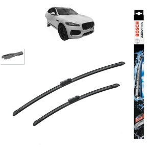 Set stergatoare auto JAGUAR I-PACE (X590) din 2018-2020, Bosch Aerotwin, din cauciuc siliconat rezistent