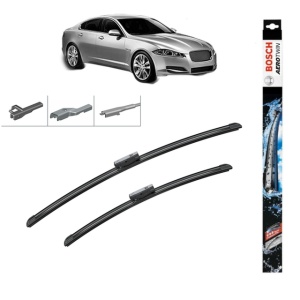 Set stergatoare auto JAGUAR XF I (X250) din 2008-2015, Bosch Aerotwin Multi, din cauciuc siliconat rezistent