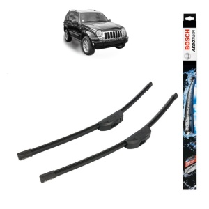 Set stergatoare auto JEEP CHEROKEE (KJ) din 2001-2008, Bosch Aerotwin Retrofit, din cauciuc siliconat rezistent