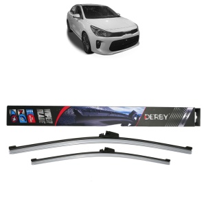 Set stergatoare auto KIA RIO IV Saloon (SC, FB) din 2017, Derby, din cauciuc siliconat rezistent