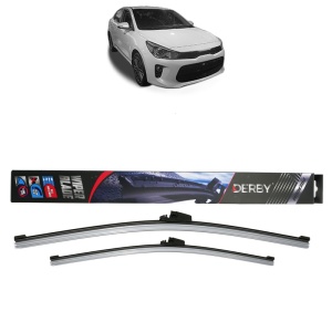 Set stergatoare auto KIA RIO IV (YB, SC, FB) din 2017-2023, Derby, din cauciuc siliconat rezistent