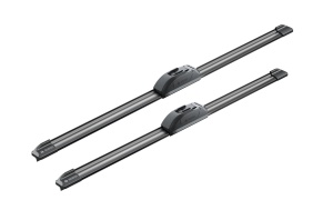 Set stergatoare auto KIA SHUMA II Saloon (FB) din 2001-2004, Bosch Aerotwin Retrofit, din cauciuc siliconat rezistent - Img 4