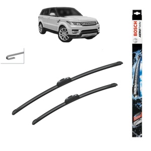 Set stergatoare auto LAND ROVER DISCOVERY SPORT VAN (L550) din 2014-2017, Bosch Aerotwin Retrofit, din cauciuc siliconat rezistent