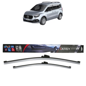 Set stergatoare auto MERCEDES-BENZ CITAN Tourer (W420) din 2021-2023, Derby, din cauciuc siliconat rezistent