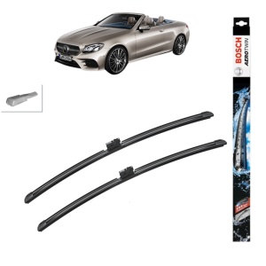 Set stergatoare auto MERCEDES-BENZ E-CLASS Convertible (A238) din 2017-2021, Bosch Aerotwin, din cauciuc siliconat rezistent