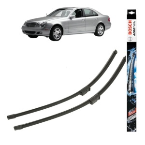Set stergatoare auto MERCEDES-BENZ E-CLASS Platform/Chassis (VF211) din 2003-2009, Bosch Aerotwin, din cauciuc siliconat rezistent