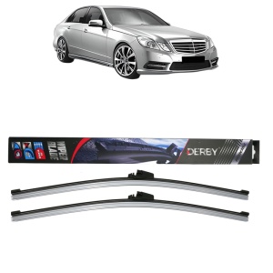Set stergatoare auto MERCEDES-BENZ E-CLASS (W212) din 2009-2016, Derby, din cauciuc siliconat rezistent