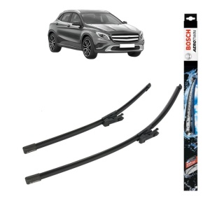 Set stergatoare auto MERCEDES-BENZ GLA-CLASS (X156) din 2013-2019, Bosch Aerotwin, din cauciuc siliconat rezistent