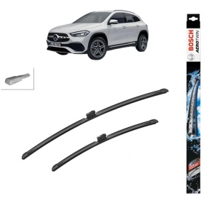 Set stergatoare auto MERCEDES-BENZ GLA (H247) din 2020-2023, Bosch Aerotwin, din cauciuc siliconat rezistent
