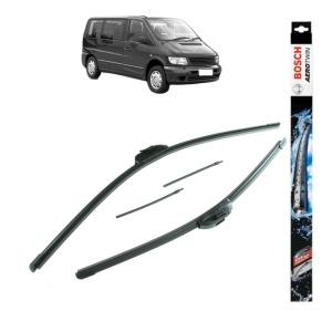 Set stergatoare auto MERCEDES-BENZ V-CLASS (638/2) din 1996-2003, Bosch Aerotwin Retro Truck, din cauciuc siliconat rezistent