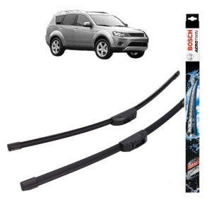 Set stergatoare auto MITSUBISHI OUTLANDER II (CW_W) din 2006-2013, Bosch Aerotwin Retrofit, din cauciuc siliconat rezistent