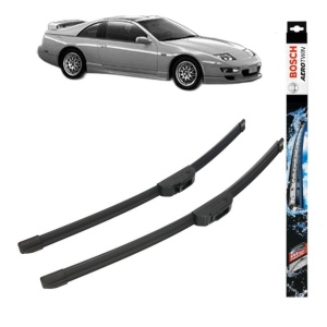 Set stergatoare auto NISSAN 300ZX (Z32) din 1990-1995, Bosch Aerotwin Retrofit, din cauciuc siliconat rezistent