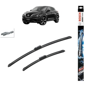 Set stergatoare auto NISSAN JUKE (F16_) din 2019, Bosch Aerotwin, din cauciuc siliconat rezistent