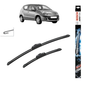 Set stergatoare auto NISSAN PIXO (UA0) din 2009, Bosch Aerotwin Retrofit, din cauciuc siliconat rezistent