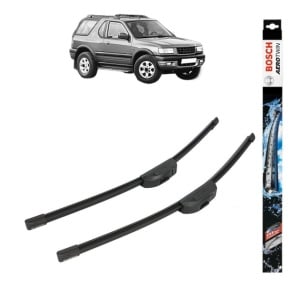 Set stergatoare auto OPEL FRONTERA B (U99) din 1998-2004, Bosch Aerotwin Retrofit, din cauciuc siliconat rezistent