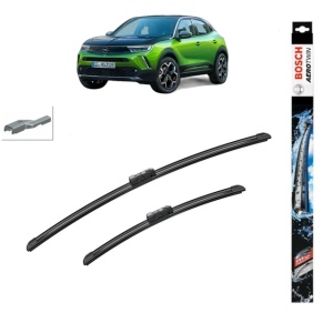 Set stergatoare auto OPEL MOKKA din 2020-2024, Bosch Aerotwin, din cauciuc siliconat rezistent