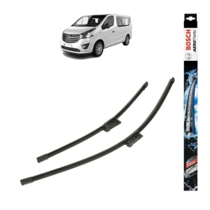 Set stergatoare auto OPEL VIVARO B Bus (X82) din 2014-2019, Bosch Aerotwin, din cauciuc siliconat rezistent