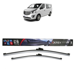 Set stergatoare auto OPEL VIVARO B Bus (X82) din 2014-2019, Derby, din cauciuc siliconat rezistent - Img 1