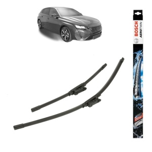 Set stergatoare auto PEUGEOT 308 III (FB_, FH_, FP_, F3_, FM_) din 2021-2025, Bosch Aerotwin, din cauciuc siliconat rezistent