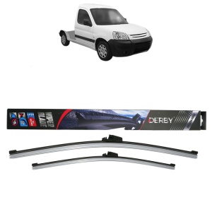 Set stergatoare auto PEUGEOT PARTNER Platform/Chassis (5_, G_) din 1997-2008, Derby, din cauciuc siliconat rezistent