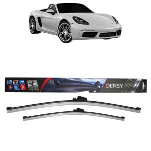 Set stergatoare auto PORSCHE 718 BOXSTER Spyder (982) din 2019, Derby, din cauciuc siliconat rezistent