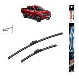 Set stergatoare auto RENAULT ALASKAN din 2017, Bosch Aerotwin Retrofit, din cauciuc siliconat rezistent