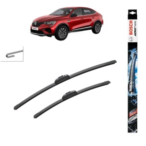 Set stergatoare auto RENAULT ARKANA I (LCM_, LDN_) din 2020-2021, Bosch Aerotwin Retrofit, din cauciuc siliconat rezistent