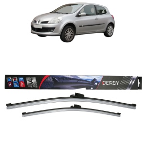 Set stergatoare auto RENAULT CLIO III Hatchback Van (SB_, SR_) din 2005-2014, Derby, din cauciuc siliconat rezistent