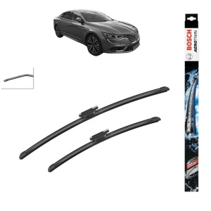 Set stergatoare auto RENAULT TALISMAN (LP_) din 2015-2022, Bosch Aerotwin, din cauciuc siliconat rezistent