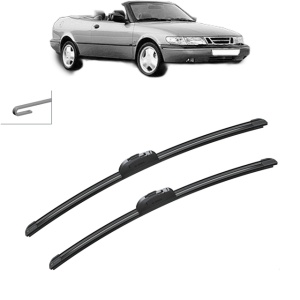 Set stergatoare auto SAAB 900 II Convertible din 1993-1998, Bosch Aerotwin Retrofit, din cauciuc siliconat rezistent - Img 7