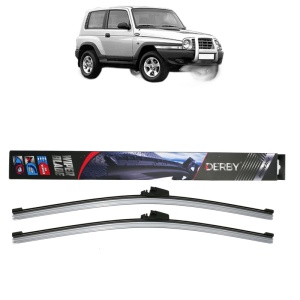 Set stergatoare auto SSANGYONG KORANDO (KJ) din 1996-2006, Derby, din cauciuc siliconat rezistent