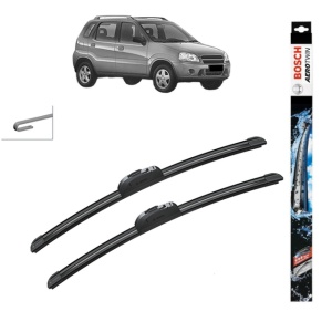 Set stergatoare auto SUZUKI IGNIS I (FH) din 2000-2005, Bosch Aerotwin Retrofit, din cauciuc siliconat rezistent