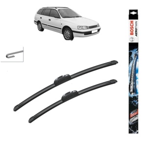 Set stergatoare auto TOYOTA CARINA E VI Sportswagon (_T19_) din 1992-1997, Bosch Aerotwin Retrofit, din cauciuc siliconat rezistent