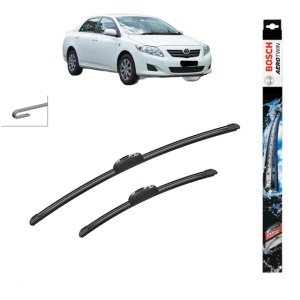 Set stergatoare auto TOYOTA COROLLA Saloon (_E15_) din 2006-2014, Bosch Aerotwin Retrofit, din cauciuc siliconat rezistent