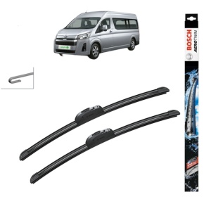 Set stergatoare auto TOYOTA HIACE V Bus din 2019, Bosch Aerotwin Retrofit, din cauciuc siliconat rezistent
