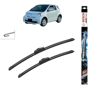 Set stergatoare auto TOYOTA IQ (_J1_) din 2009-2015, Bosch Aerotwin Retrofit, din cauciuc siliconat rezistent