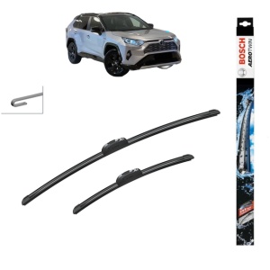 Set stergatoare auto TOYOTA RAV 4 V VAN (_A5_, _H5_) din 2018, Bosch Aerotwin Retrofit, din cauciuc siliconat rezistent
