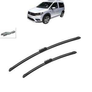 Set stergatoare auto VOLKSWAGEN CADDY ALLTRACK IV MPV (SAB) din 2015-2020, Bosch Aerotwin, din cauciuc siliconat rezistent - Img 8