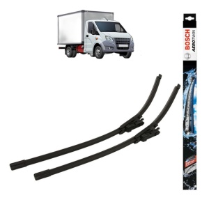 Set stergatoare auto VOLKSWAGEN CRAFTER 30-50 Van (2E_) din 2006-2016, Bosch Aerotwin, din cauciuc siliconat rezistent