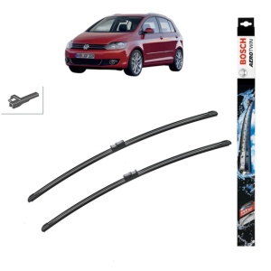 Set stergatoare auto VOLKSWAGEN GOLF PLUS Van (521) din 2009-2014, Bosch Aerotwin, din cauciuc siliconat rezistent