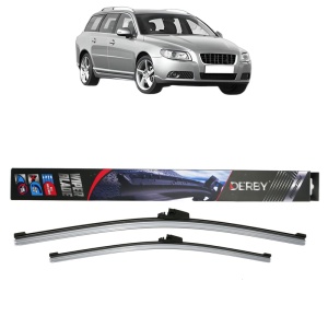 Set stergatoare auto VOLVO V70 III (135) din 2007-2016, Derby, din cauciuc siliconat rezistent