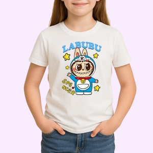 Tricou Labubu spencer, Unisex Dama si Barbat | Copii - Img 1