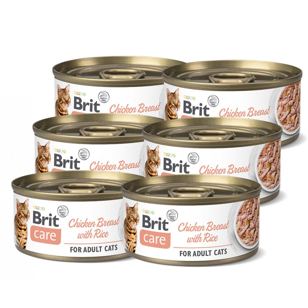 Brit Care Cat Fillets, 6x70 grame