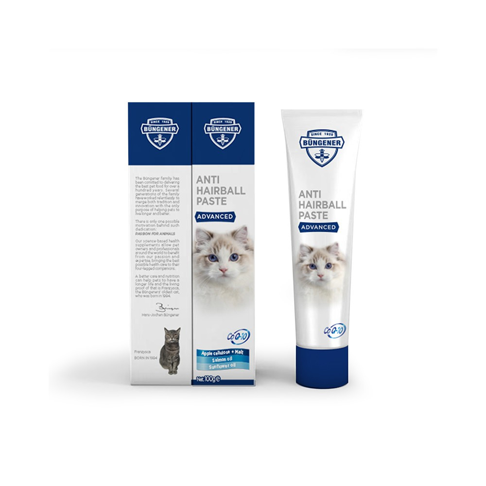 Bungener Anti Hairball Paste Cat, 100 grame