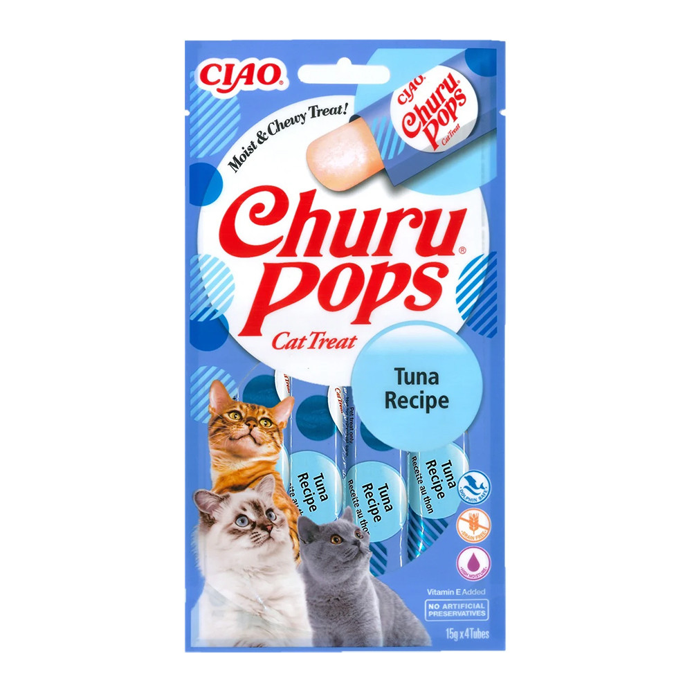 Churu Pops Pisica, 4x15 grame