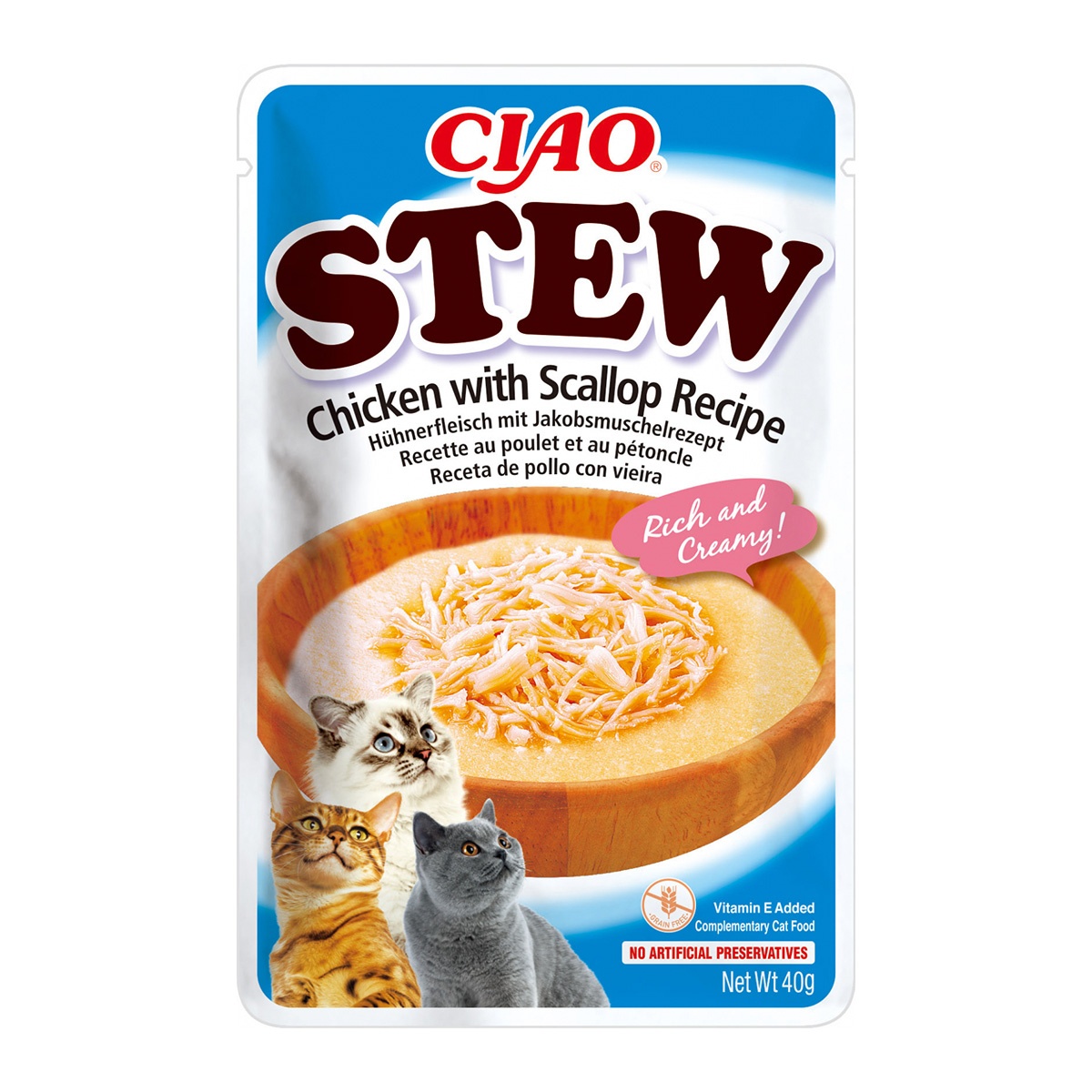 Ciao Cat Stew, 40 grame