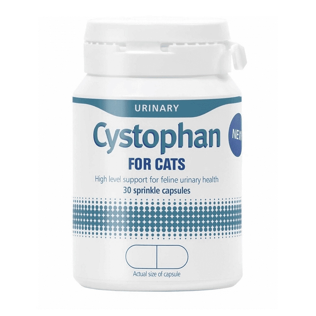 Cystophan, capsule