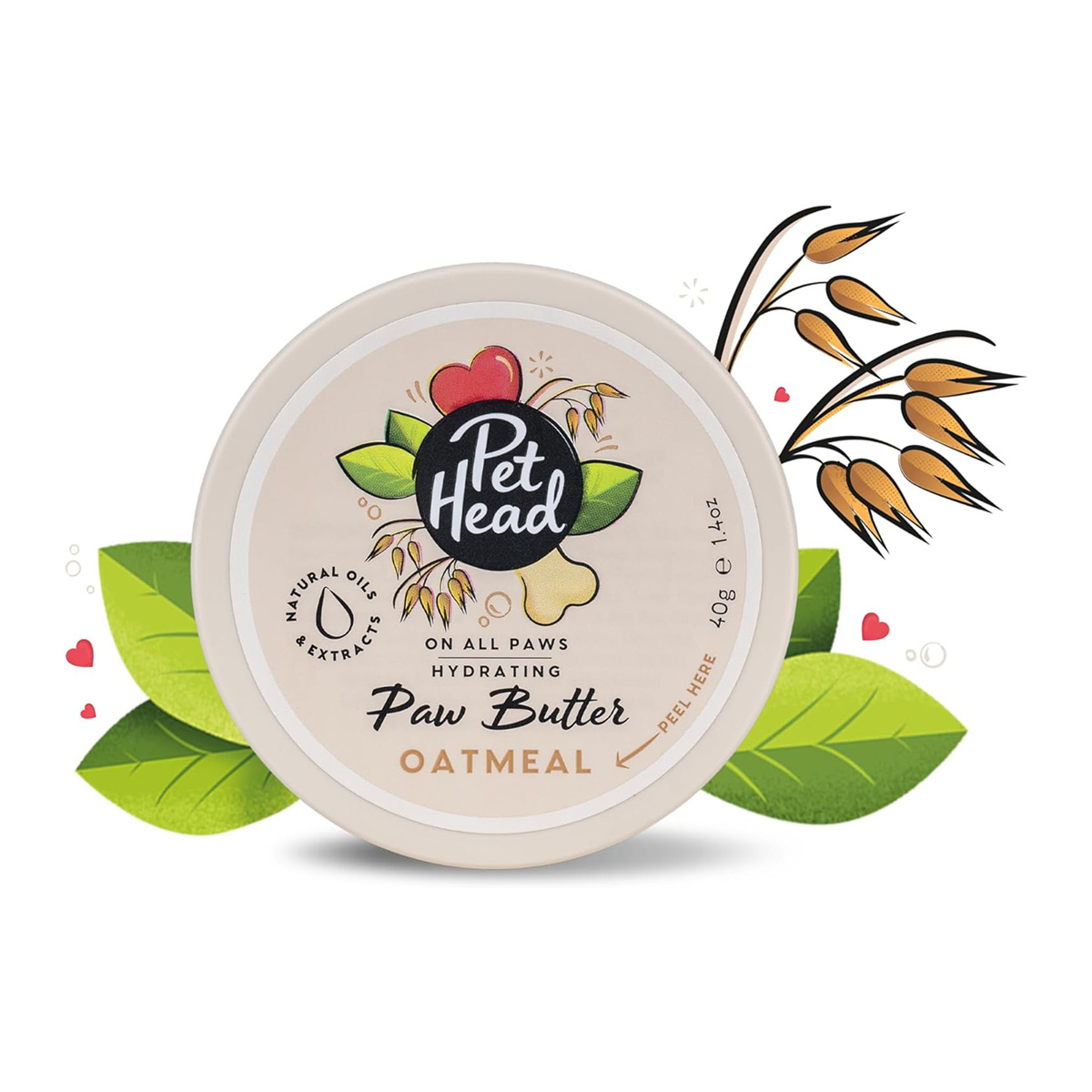 Pet Head Paw Butter Balsam Labute Caini, 40 grame